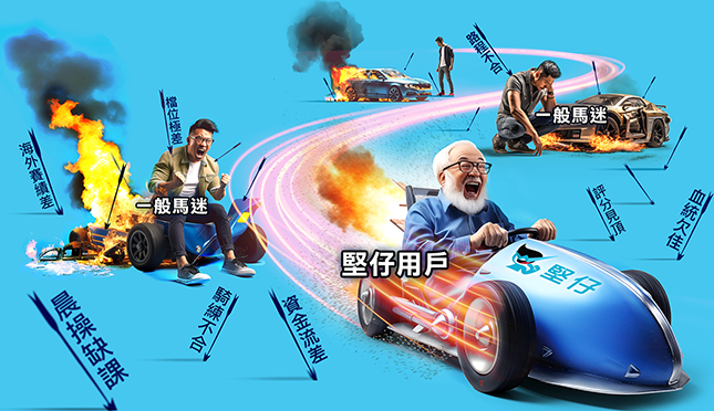 堅仔賽馬App 賽馬之道 無堅不摧 唯快不破